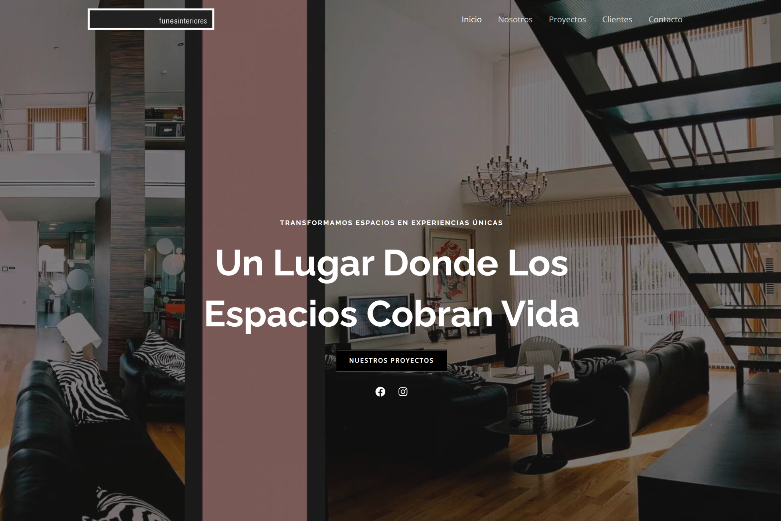 Web completa de Funes Interiores